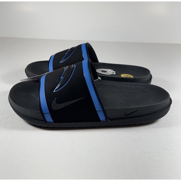 NIKE Offcourt LA Chargers NFL Slides Sandals Blue Black Men's 8 *NEW* DD0516-001 - Picture 3 of 7